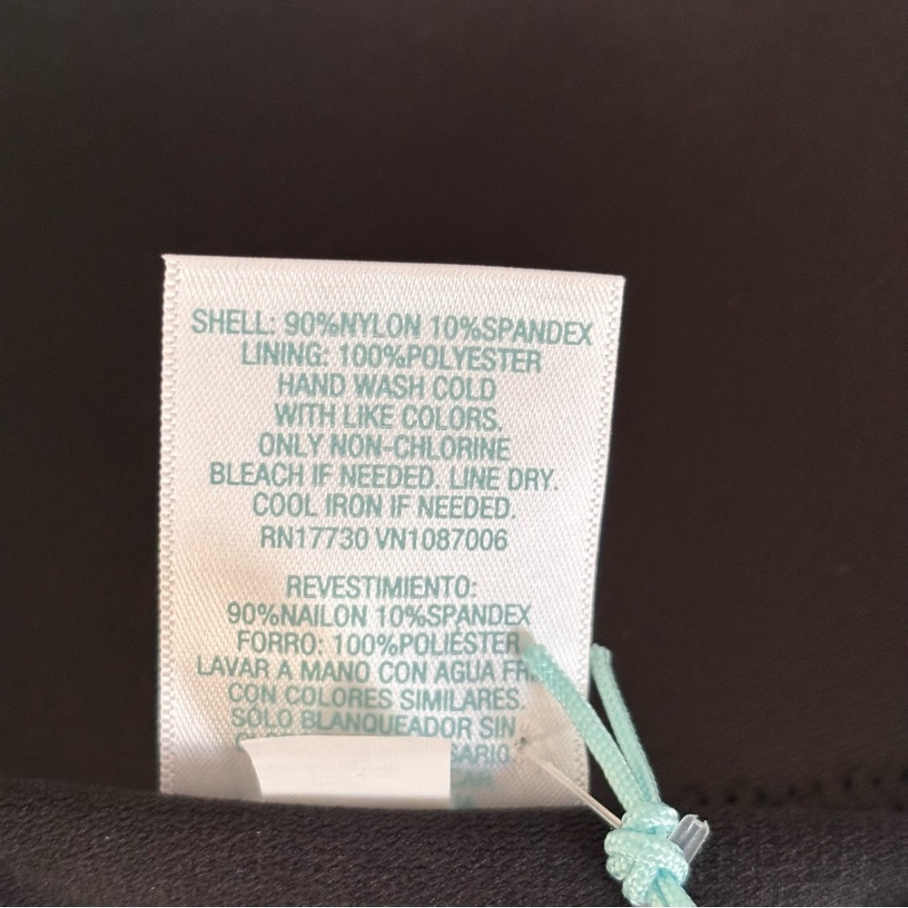 KONA SOL Twist Ruched Bandeau Bikini Top Sz L NWT - Picture 8 of 10